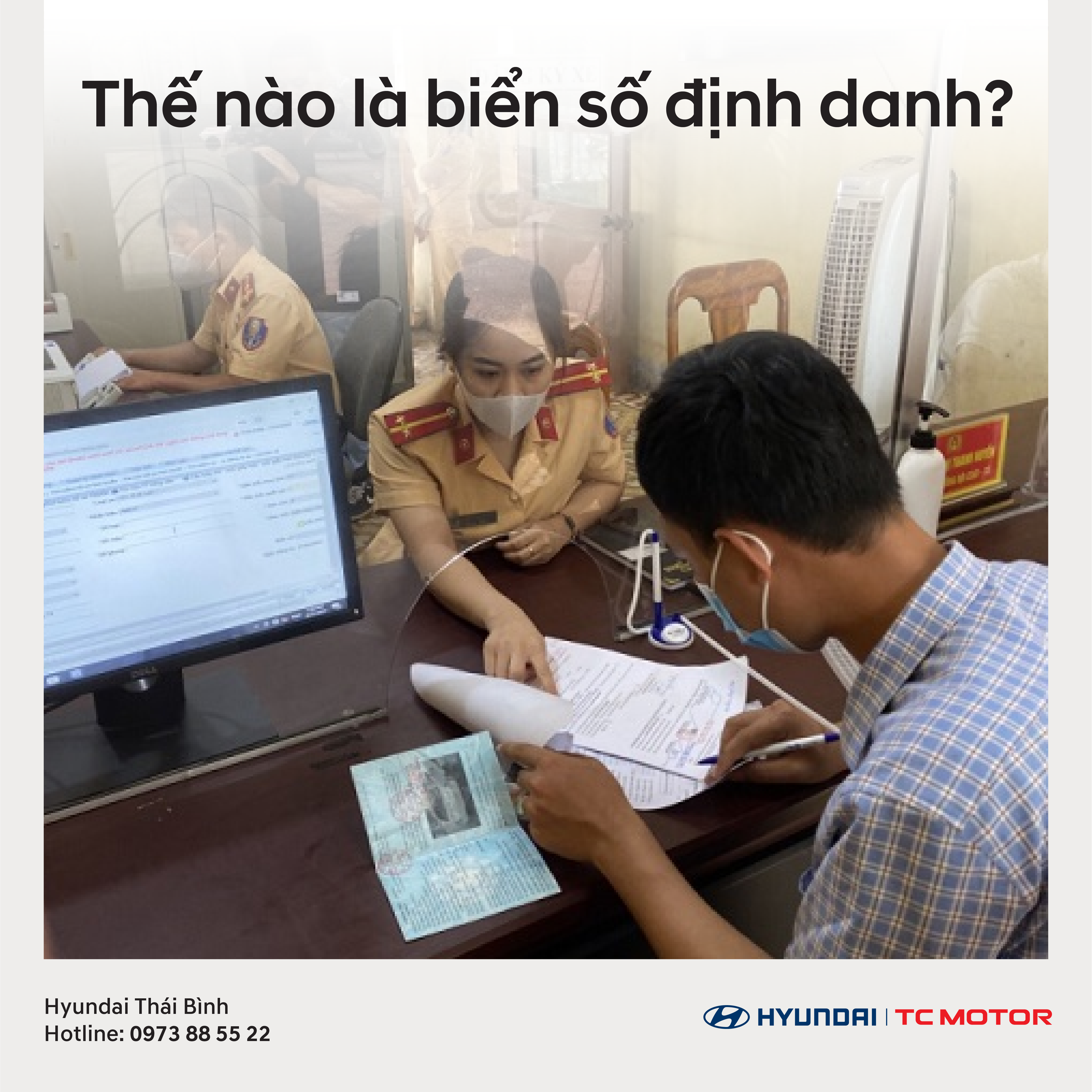 Thế nào là biển số định danh?